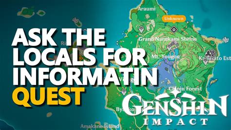 ask the locals for information|Ask the Locals for Information .